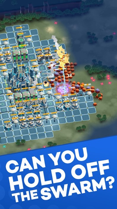 支撑蜂群部落防御游戏(brace the swarm)