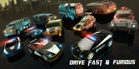 正义警察警车驾驶