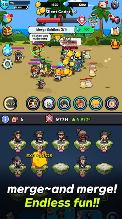 空闲隆隆战争游戏