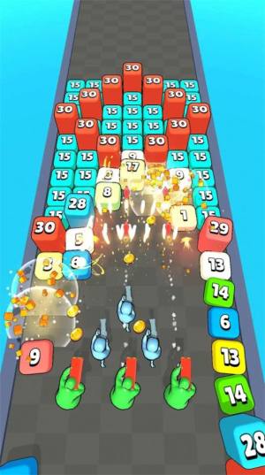 摧毁数字立方体