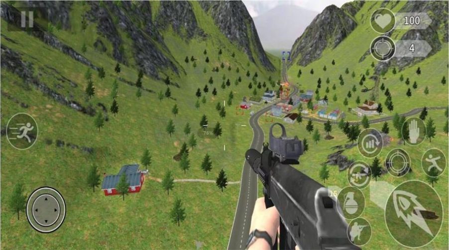 跳伞生存射击 跳伞生存射击