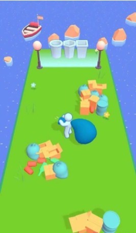 收垃圾竞赛游戏