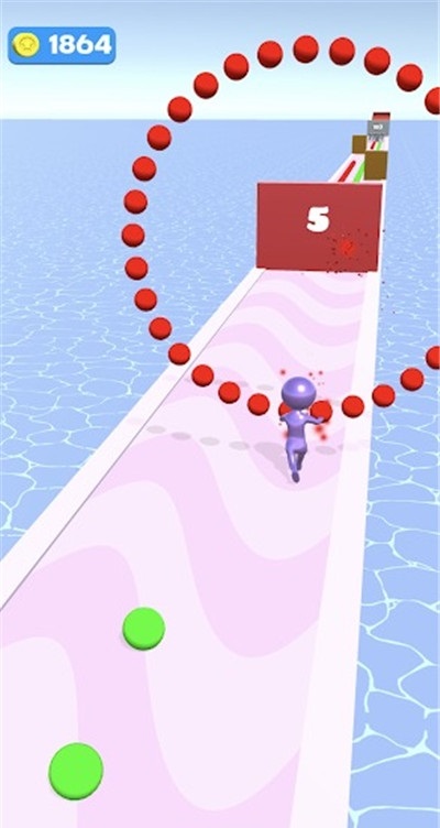抛球杂耍跑酷游戏