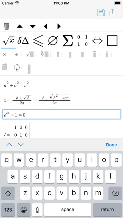 SymEditor数学公式编辑器 SymEditor数学公式编辑器
