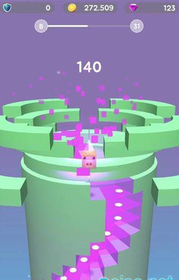 跳跳球：一跃而下