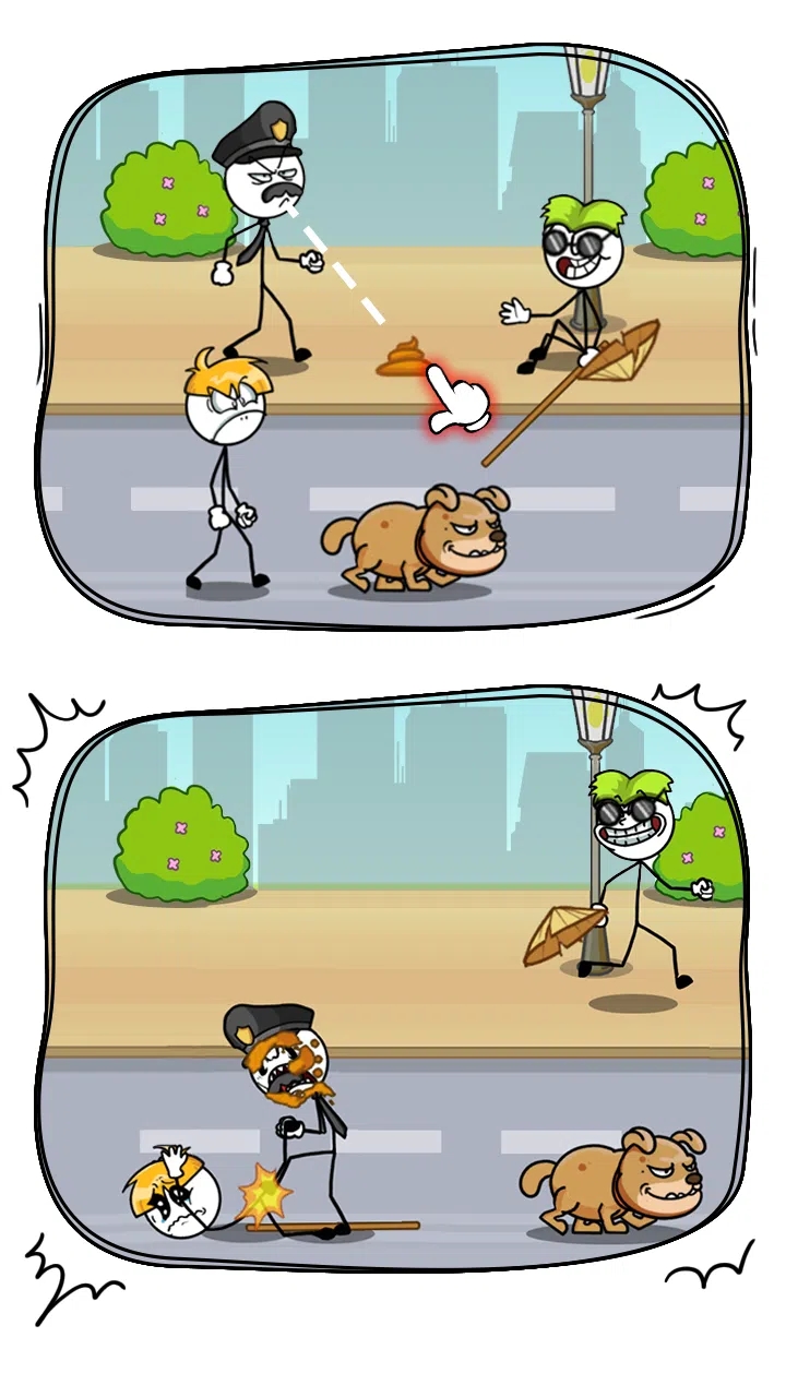 火柴人物理解谜 火柴人物理解谜