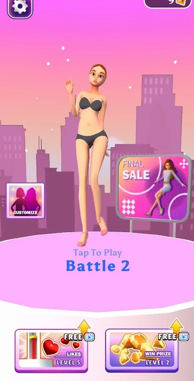 时装奔跑秀达人挑战