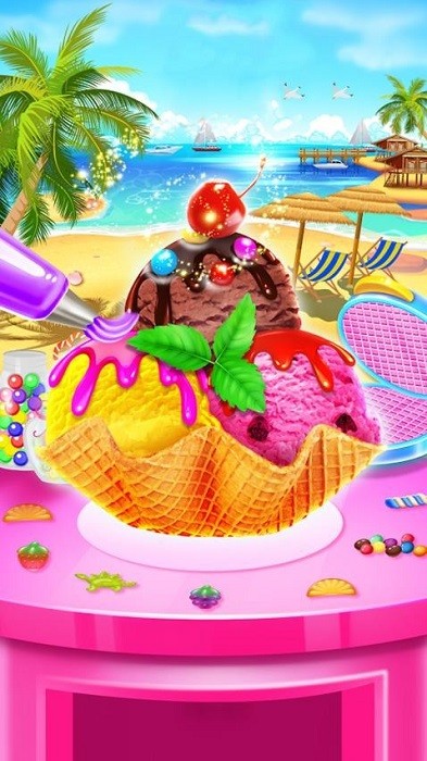 做冰淇淋达人 做冰淇淋达人