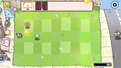 萌化版植物爆射僵尸王(免广告)