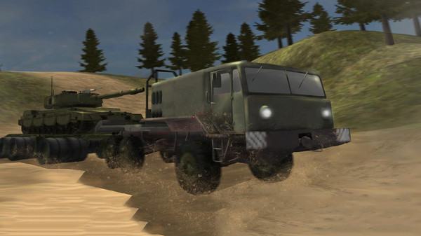 陆军卡车司机3D模拟器