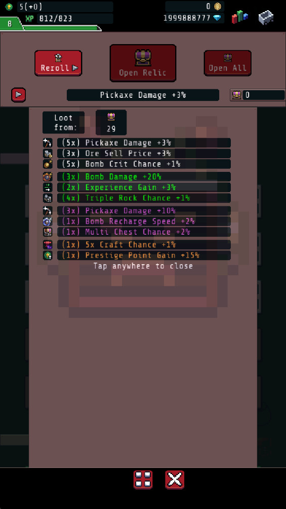 方尖碑矿工无限钻石版 1.8.65安卓版