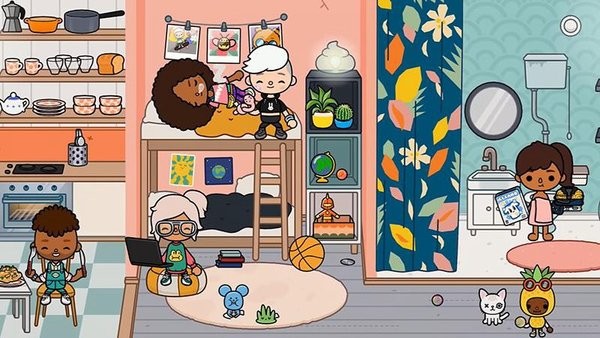 托卡城镇我的学校