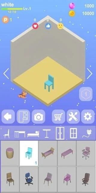 房间装饰2048游戏