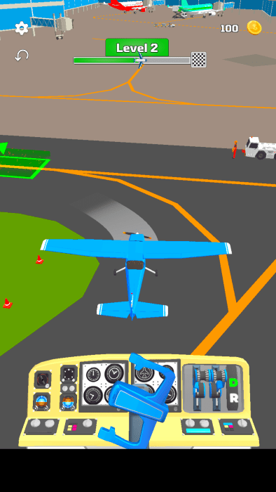 机场驾驶：车辆模拟
