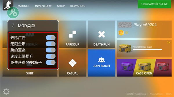 疯狂跳跃bhoppro无限箱子版 v1.9.24
