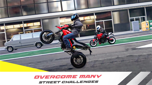 交通摩托急速驾驶