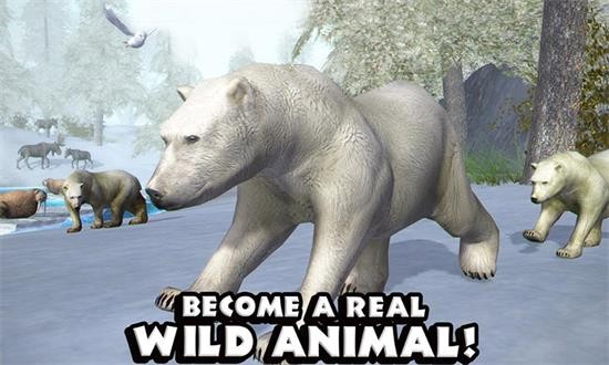 模拟北极熊