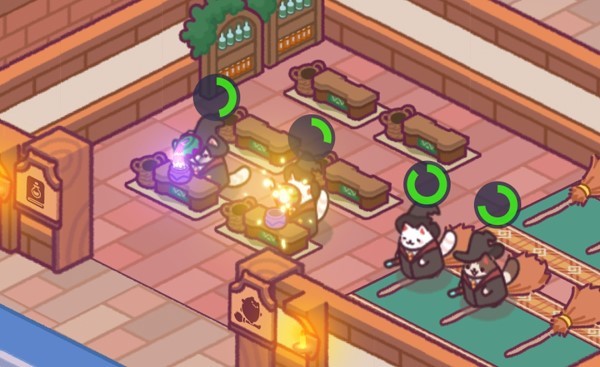 猫咪魔法学校游戏