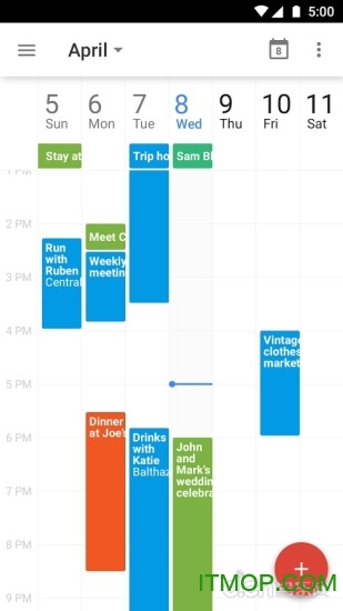 google calendar日历app