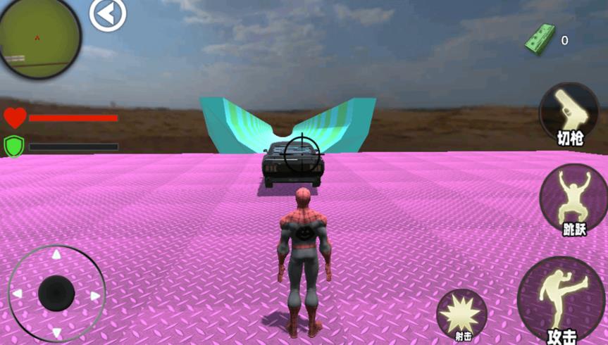 蜘蛛英雄特技车