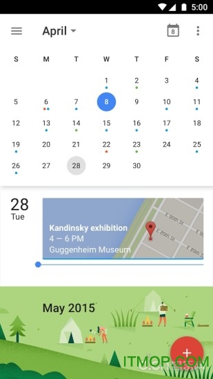 google calendar日历app