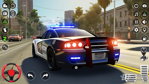 现代城市警车模拟器