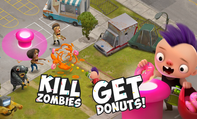 孩子VS僵尸甜甜圈乱斗 免广告版 孩子VS僵尸甜甜圈乱斗 免广告版