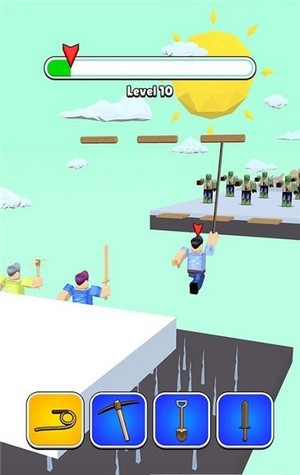 方块工匠变换跑酷游戏