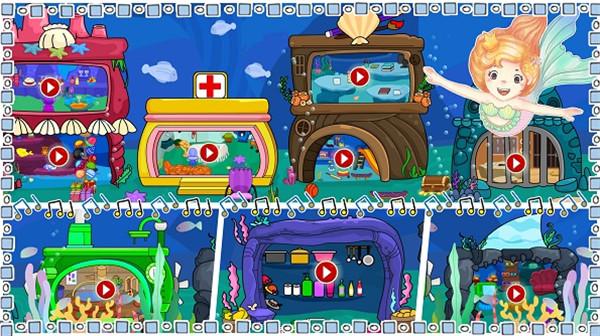 托卡城镇小人鱼 托卡城镇小人鱼