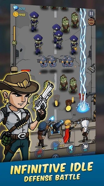 僵尸战争空闲防御免内购