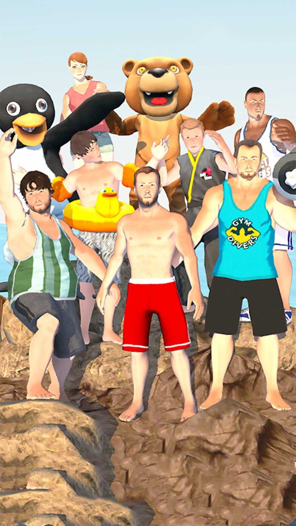 悬崖花样跳水 悬崖花样跳水