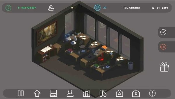 笔记本电脑大亨模拟器菜单版(Laptop Tycoon)