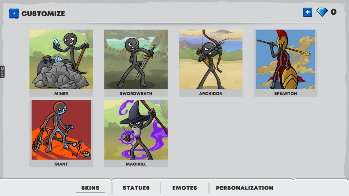 火柴人战争遗产3无限人口无限cb和无限金币 2022.1.43破解版