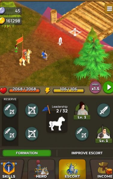 放置皇家英雄：合并防御