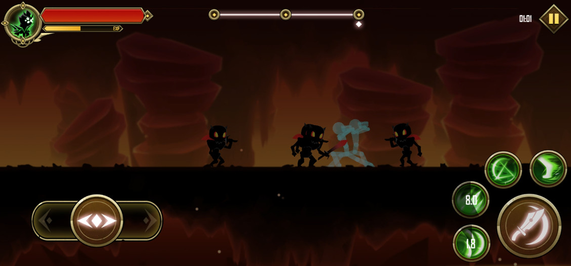 火柴人影子战斗英雄