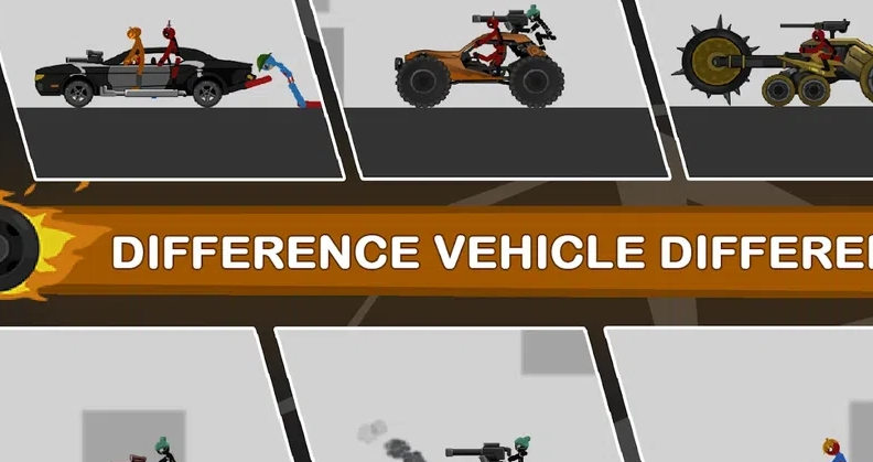 火柴人冲撞毁灭2