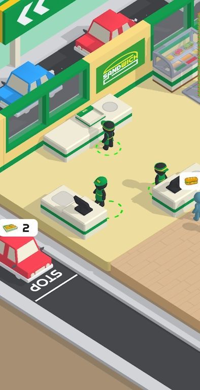 放置三明治大亨 放置三明治大亨