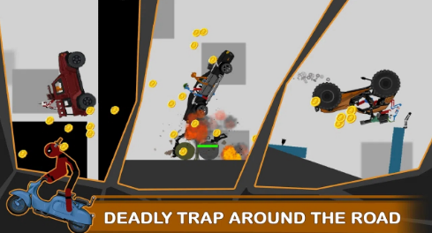 火柴人冲撞毁灭2