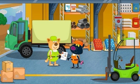 真实挖掘机修理店官网版