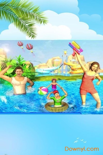 水上乐园跑酷模拟 水上乐园跑酷模拟