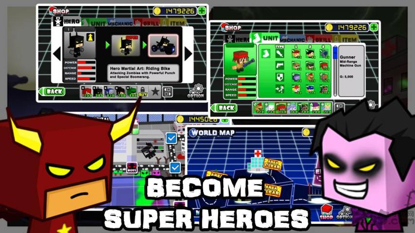 英雄战争2僵尸病毒中文版破解版