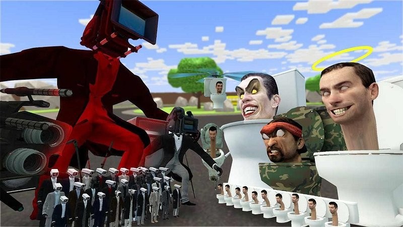 马桶人vs摄像人游戏中文版 马桶人vs摄像人游戏中文版