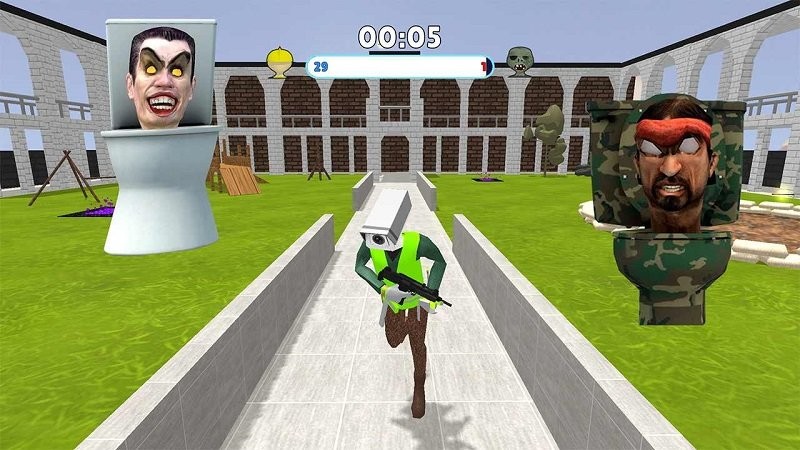 马桶人vs摄像人游戏中文版