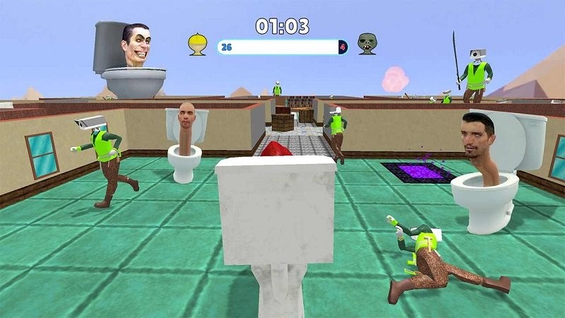 马桶人vs摄像人游戏中文版