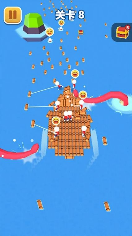 漂流战争生存到底Raft War