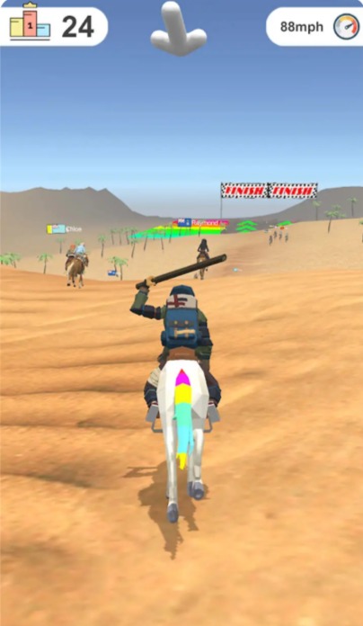 骑马赛跑 骑马赛跑