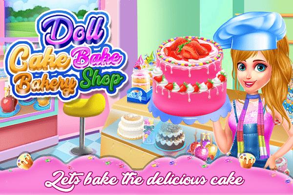 Doll Cake Bake Bakery Shop Cooking Flavors