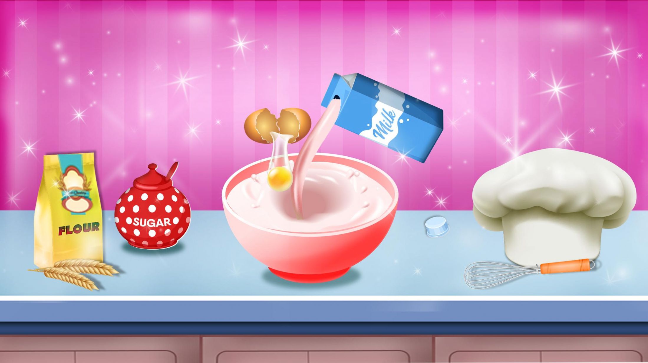 女孩蛋糕烘焙店(Cake Baking Games for Girls)