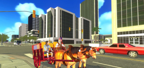 Horse Taxi(马车拉客)