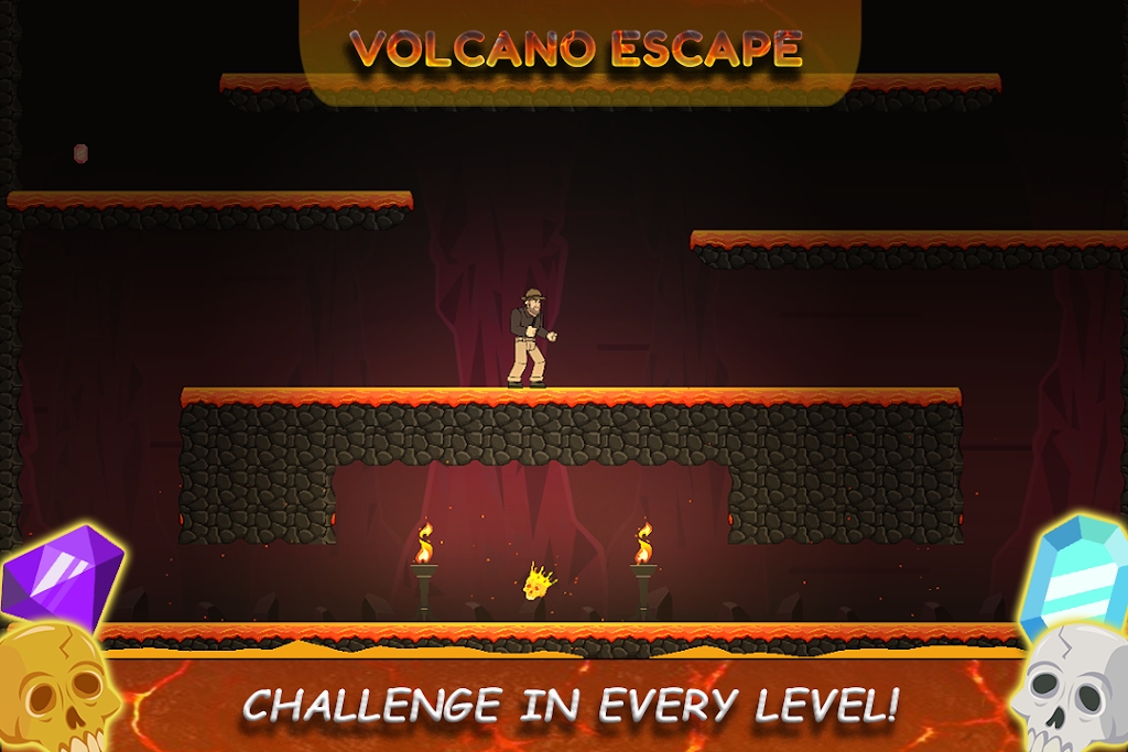 Volcano Escape(火山逃生)